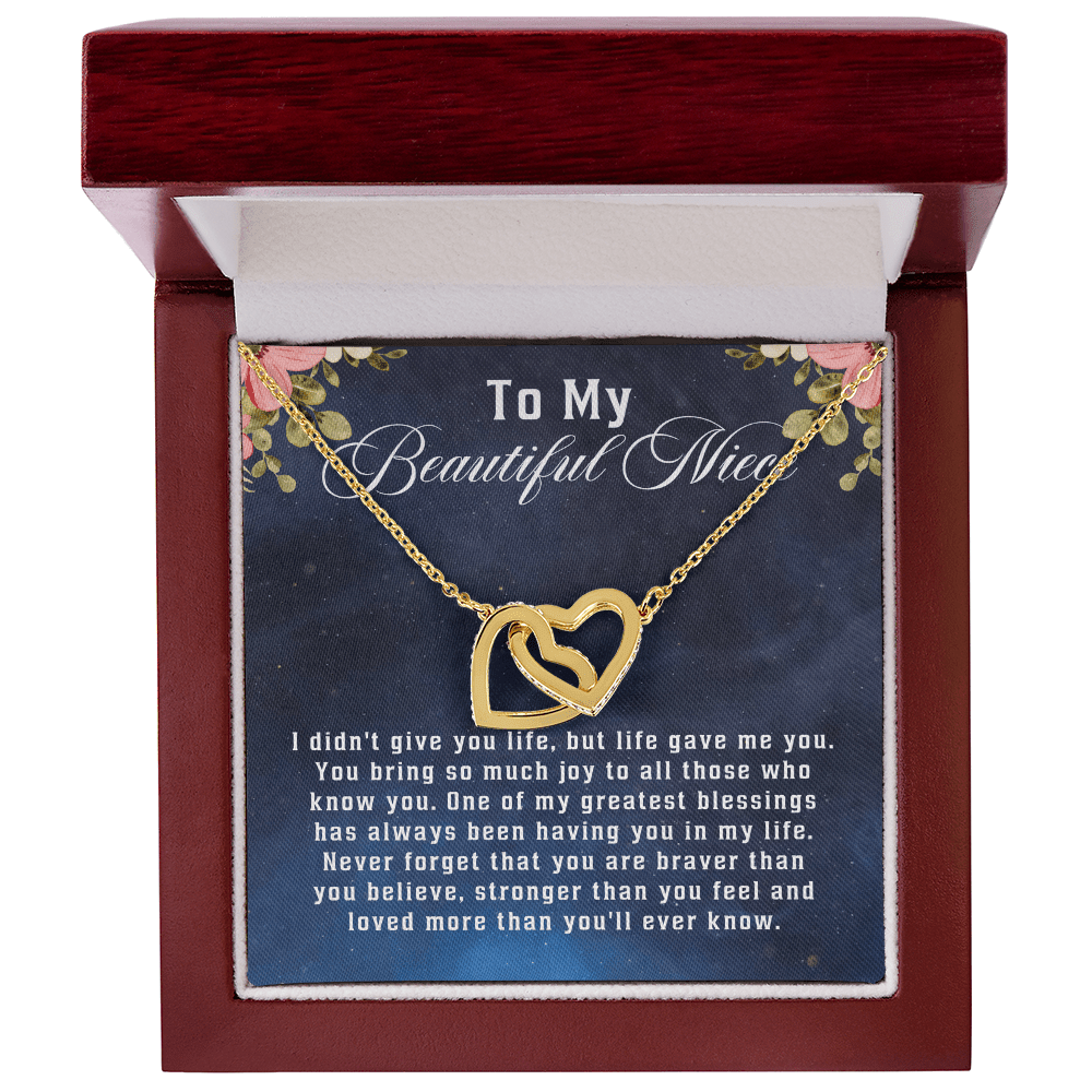meaningful necklace gift inspiring niece to feel confident and loved