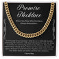 promise necklace gift for him representing trust and devotion