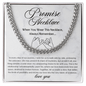 promise necklace gift for him symbolizing commitment love and trust