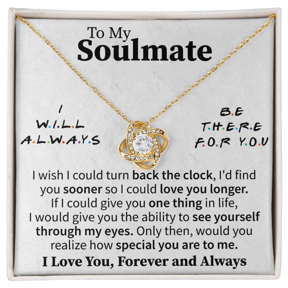 Soulmate Love Knot Necklace – Perfect Gift for Your Soulmate - Beauty Belliss