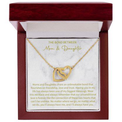 The bond between mom and daughter necklace, Daughter Necklace, Mother Daughter Keepsake, Mother And Daughter Gift, Mother To Daughter Gift, Mother Daughter Charm - Beauty Belliss
