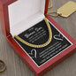 timeless Giftsignature cuban link necklace keepsake for a cherished bonus son