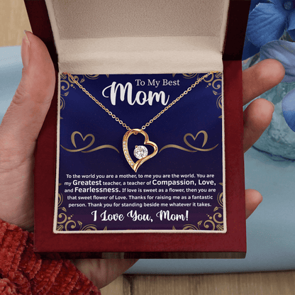 To My Mom Necklace From Son Gifts For Mom From Son - Necklace For Mother From Son, Jewelry Gifts for Mother s Day, Christmas Gift Ideas for Mom - Beauty Belliss